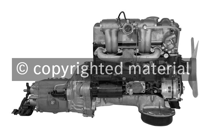 U58157 Mercedes-Benz Diesel engine type OM 615