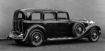 Mercedes-Benz Typ 770, 150/200 PS, Großer Mercedes, Pullman-Limousine,  Bauzeit: 1930 bis1938.
