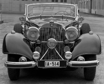 Mercedes-Benz Typ 770, 150/200 PS, Großer Mercedes, Tourenwagen, Bauzeit: 1930 bis 1938.