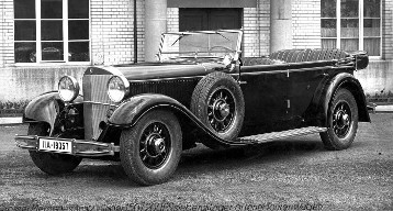 Mercedes-Benz Typ 770, 150/200 PS, Großer Mercedes, Tourenwagen, Bauzeit: 1930 bis1938.