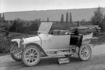 Mercedes 8/18 PS Phaeton, Bauzeit: 1910 bis 1912