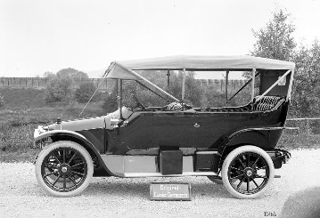 Mercedes 8/18 PS, Phaeton, Bauzeit: 1910 bis 1912.