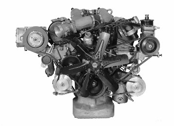 Motor des 600 Pullman-Landaulet