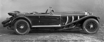 Mercedes-Benz Typ S, 26/120/180 PS, Sport-Viersitzer, Bauzeit: 1926 bis 1930.