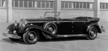 Mercedes-Benz type 540 K tourer, long, 1936.