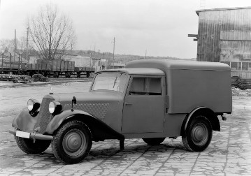 Mercedes Benz 170 V W 136, 38 hp, panel van, built between 1946 and 1949