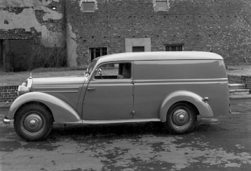 Mercedes-Benz Typ 170 S-V / 170 S-D Kasten-Lieferwagen, Aufbau Lueg, 1953-55