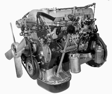 Mercedes-Benz 230 SL
2.3-liter fuel-injected engine M 127 II