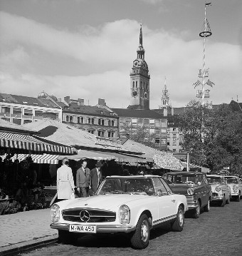 Mercedes-Benz 250 SL
aus dem Jahre 1968