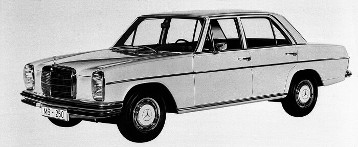Mercedes-Benz Typ 250, Baureihe 114, 115, aus dem Jahre 1972