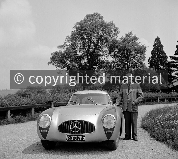 53087-9 Rudolf Uhlenhaut, Mercedes-Benz Rennsportwagen 300 SL-Coupé (W 194)