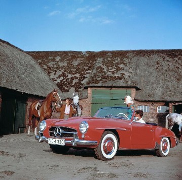 Mercedes-Benz Typ 190 SL Roadster, Baureihe 121