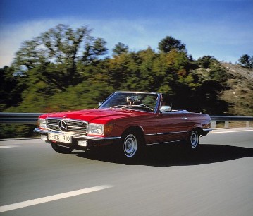 Mercedes-Benz SL-Roadster der Baureihe 107