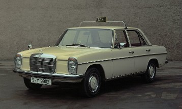 Mercedes-Benz Taxi Limousine der Baureihe 114, 115.