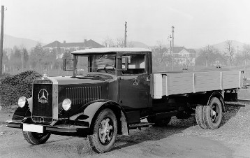 Mercedes-Benz Lo 3500 (L 64), Pritschenwagen mit OM 67-Dieselmotor, 3 to Nutzlast