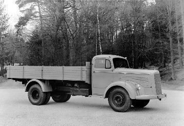 Mercedes-Benz L 6600 platform truck, 1950