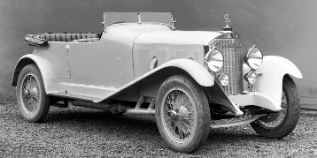 Mercedes-Benz 630, Modell K, 24/110/160 PS, Tourenwagen, Bauzeit: 1926 bis 1930