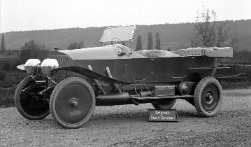 Mercedes 37/90 hp Sport-Phaeton, built from 1910 to 1914