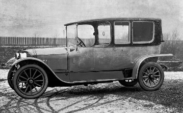 Mercedes-Knight 25/65 PS, Landaulet, Bauzeit: 1912 bis 1915.