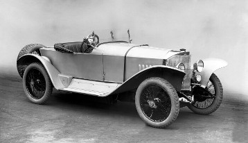 Mercedes 28/95 PS, Sport-Zweisitzer, Bauzeit: 1914 bis 1924.