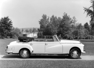 Mercedes-Benz Typ 300 d, 160 PS, Cabriolet D, Bauzeit: 1958 bis 1962.