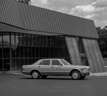 Mercedes-Benz S-Klasse-Limousine der Baureihe 126, 1985.