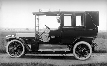 Benz 24/40 PS Landaulet (Kardanwagen), 1909.