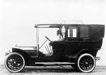 Benz 24/40 PS Landaulet (Kettenantrieb), 1907.