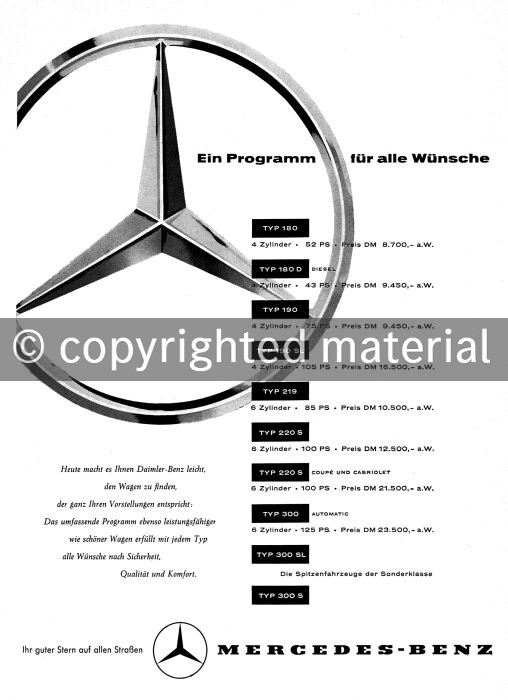 1988M1333 Werbeanzeigen Warenzeichen und Text 1957