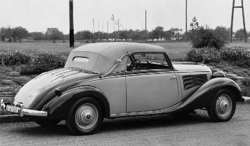 Mercedes-Benz Typ 230, 55 PS, Cabriolet A, Bauzeit: 1938 bis 1940.