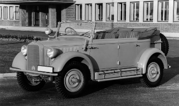 Mercedes-Benz G 5, 45 PS, Jagdwagen, Bauzeit: 1937 bis 1939