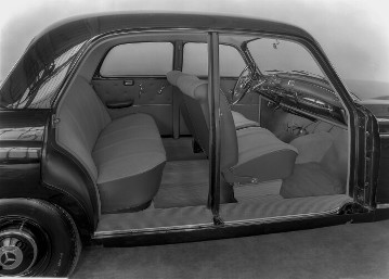 Mercedes Benz Typ 180, 52 PS, Limousine, Bauzeit: 1953 bis 1957.