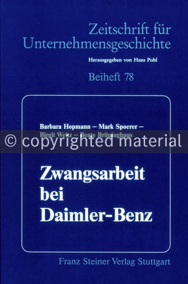 1998M61 Titelblatt der "Zeitschrift für Unternehmensgeschichte"