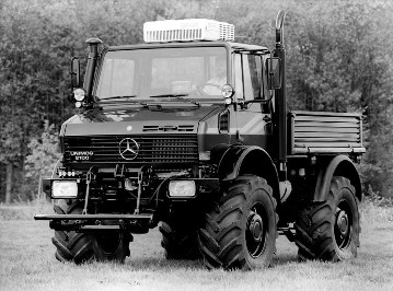 Unimog U2100, model series 437.1 as an agricultural tractor and work machine