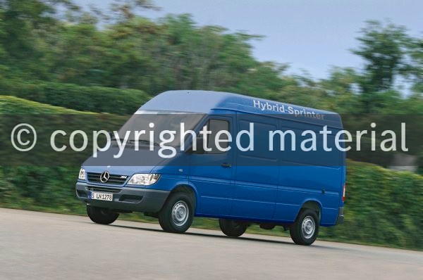 D24136 Mercedes-Benz Sprinter as plug-in hybrid vehicle