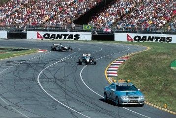 Formula 1, Australian Grand Prix 2000, Melbourne, 12.03.2000
F1 Safety Car
Mika Hakkinen, McLaren-Mercedes MP4-15
David Coulthard, McLaren-Mercedes MP4-15