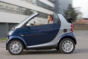 smart fortwo ev: Elektro-Antrieb Erprobungsfahrzeug