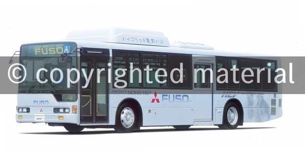 D24583 Mitsubishi Fuso Aero Non-step HEV Hybridbus
