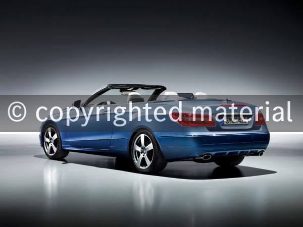 00122051 E 350 CGI BlueEFFICIENCY Cabriolet - A 207