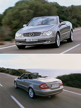 CLK-Class Convertible, CLK 500 Avantgarde, A 209, 2003.