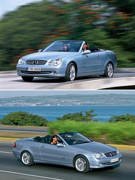 CLK-Klasse Cabriolet, CLK 240 Elegance, A 209, 2003.