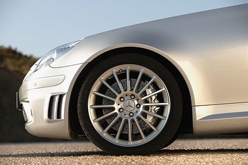 Mercedes-Benz SLK 55 AMG Roadster, model series R 171
photo shoot, southern France, motifs for the press trial drive