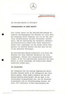 Press Information April 1990