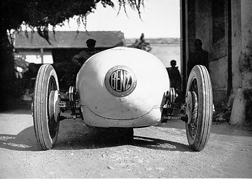 Großer Preis von Europa in Monza, 9. September 1923. Benz RH 2-l-Tropfenform-Rennwagen.