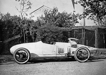 Großer Preis von Europa in Monza, 9. September 1923. Benz RH 2-l-Tropfenform-Rennwagen.