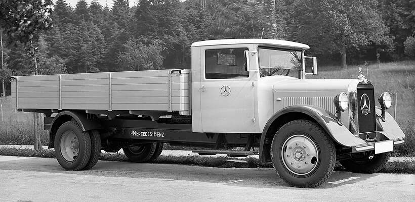 00189694 Lastwagen der Typen Lo 2750, Lo/L 3000, Lo 3100, Lo 3200 (Baureihe L 59), 1933 - 1938
