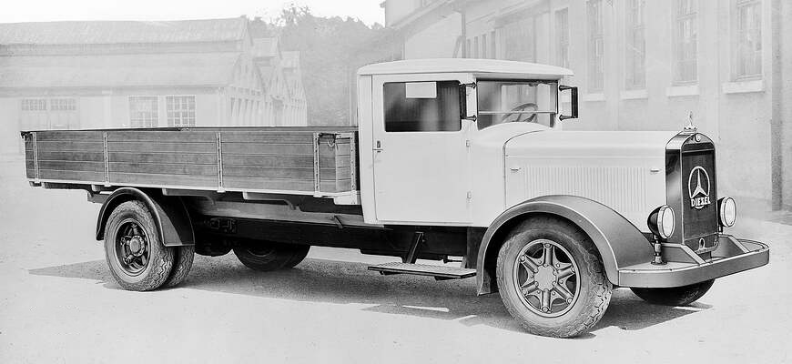 00189696 Lastwagen der Typen Lo 3500 und Lo/L 3750 (Baureihe L 64), 1932 - 1941