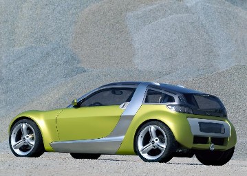 Smart Sport Coupé:
Showcar "smart coupé", basierend auf der Roadster-Studie